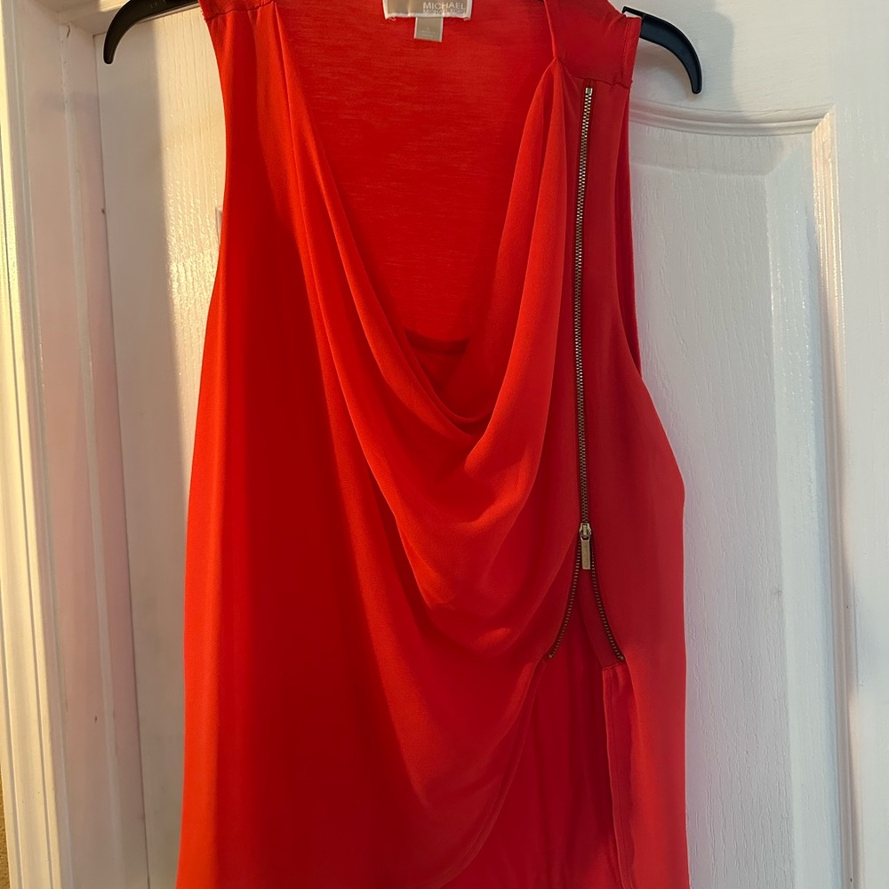 Pretty Draped Neck Blouse